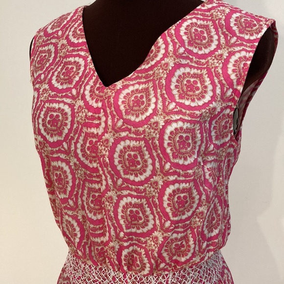 Roller Rabbit Émane Rose médaillions dress small - Picture 4 of 16